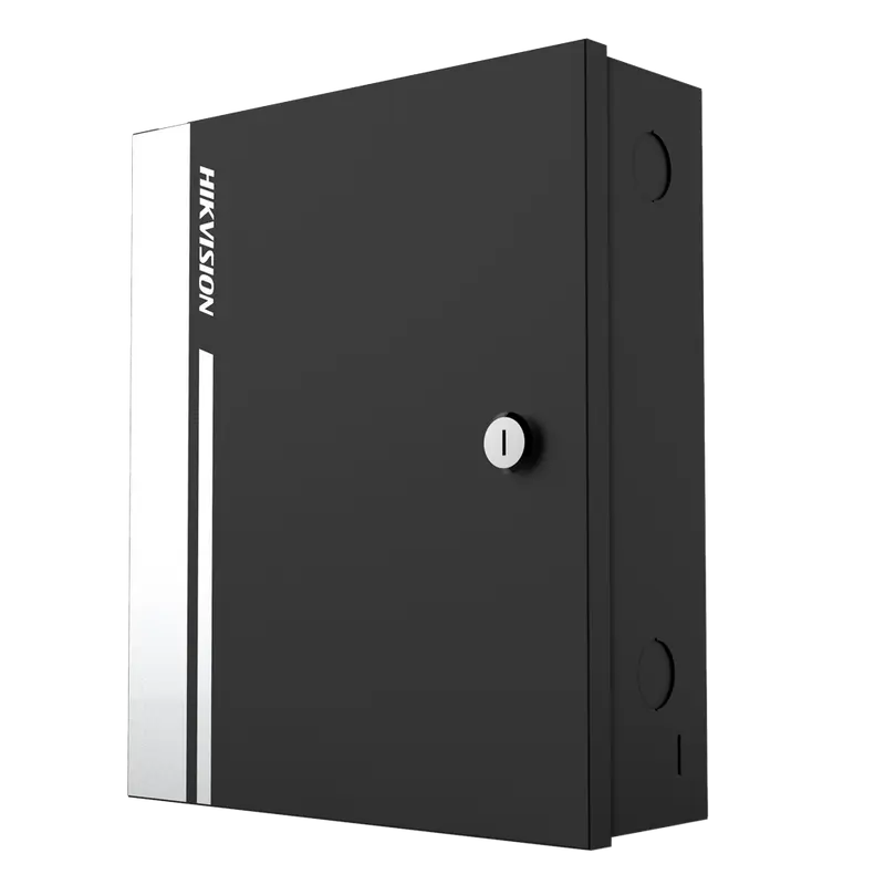 HIKVISION DS-K2801 - Controladora de acceso - Tarjeta, QR o PIN - 1 puerta - Comunicación TCP/IP - 2 lectores por Wiegand