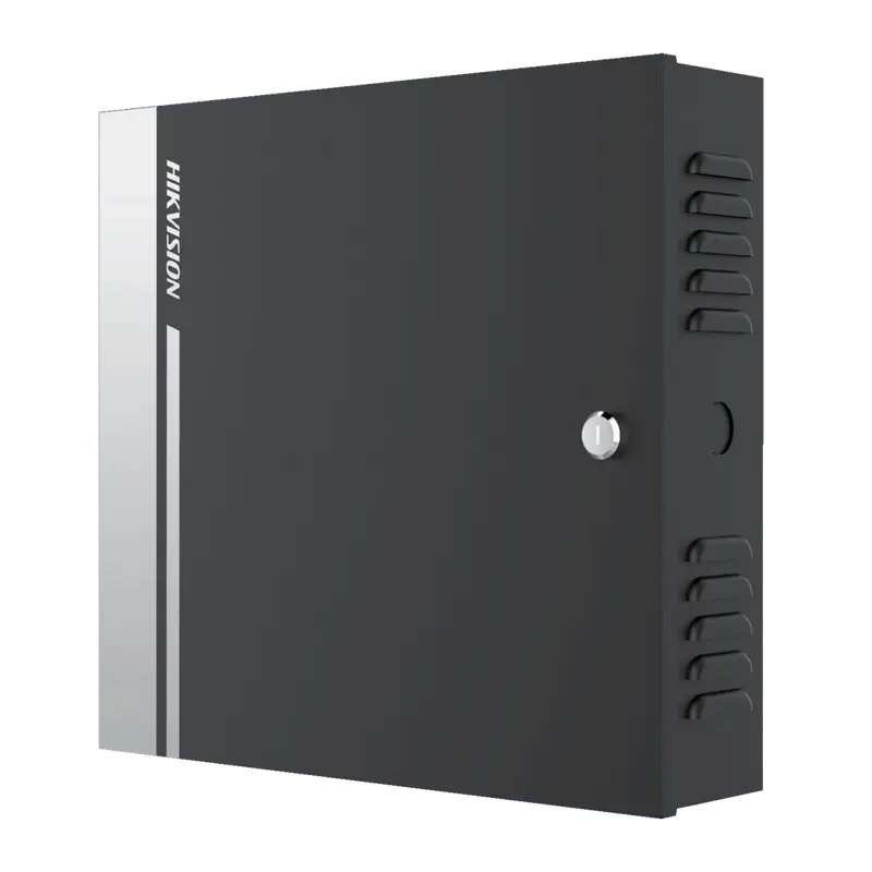 HIKVISION DS-K2814 - Controladora de acceso RFID - Acceso por tarjeta o contraseña - 4 puertas - Comunicación TCP/IP