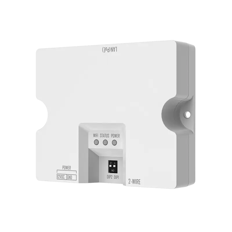 HIKVISION DS-KAD-E2/E1 - Conversor IP a 2 hilos - Compatible con sistemas 2 hilos HD - Para añadir cámaras IP a sistemas 2 hilos HD