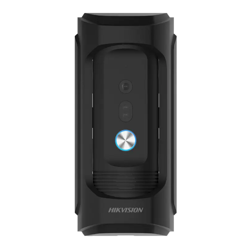 HIKVISION DS-KB8113-IME1(B) - Videoportero IP - Cámara 2 Mpx con lente pinhole - Audio bidireccional - App móvil con o sin monitor
