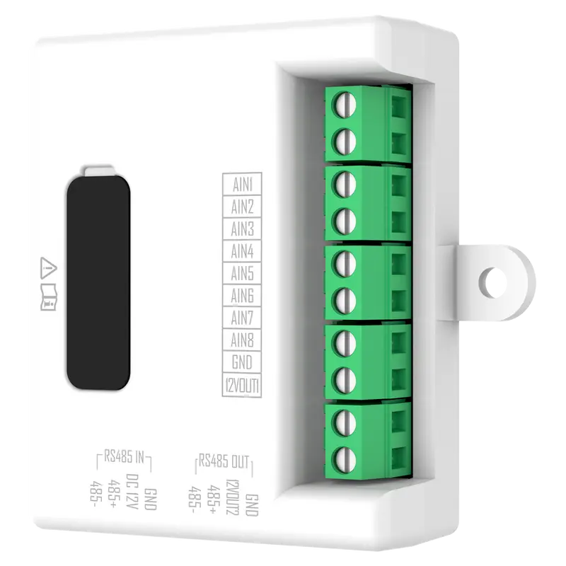 HIKVISION DS-KD-AL8 - Módulo extensor de entradas de alarma - 8 canales de entrada de alarma - 1 canal de salida de 12 VDC