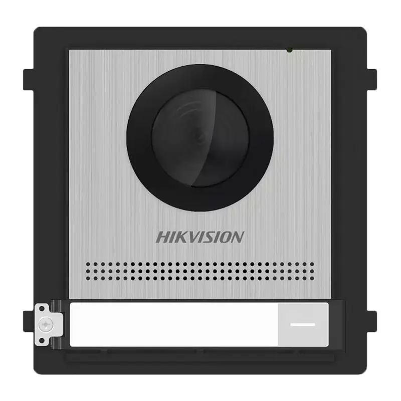 HIKVISION DS-KD8003-IME1(B)/S - Videoportero IP de acero inoxidable - Cámara 2 Mpx - Audio bidireccional