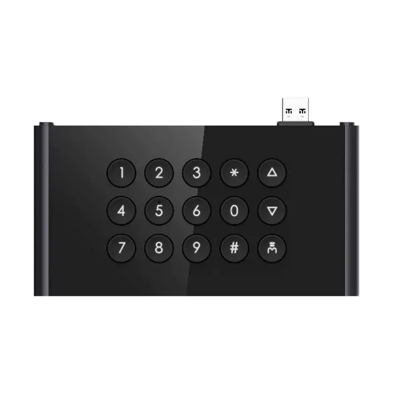 HIKVISION DS-KDM9403-KP - Módulo periférico - Añade teclado físico - Conexión USB - Apertura con PIN - Apto para exterior IP65