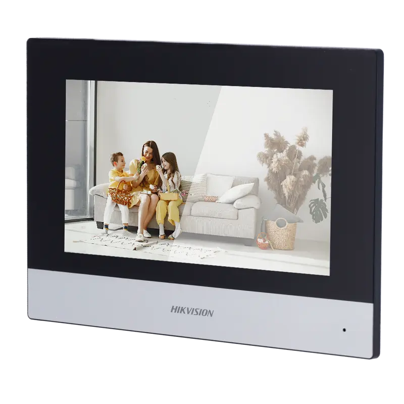 HIKVISION DS-KH6320-WTE1 - Monitor para videoportero - Pantalla táctil TFT 7" - Audio bidireccional - TCP/IP, WiFi, SIP