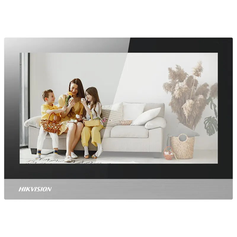 HIKVISION DS-KH8380-WTE1 - Monitor para videoportero - Pantalla táctil TFT 7" - Audio bidireccional - Salida DC12V