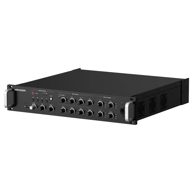 HIKVISION DS-QAZ1A1000G1-VB4 - Amplificador en red - Funciones mezcladoras básicas - Amplificador 100 V