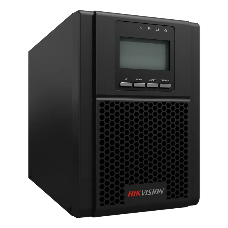 HIKVISION DS-UPS01K24-R/TS/IEC - SAI online doble conversión - Potencia 1000VA / 900W - Entrada AC 176~264V / Salida AC 208~240V
