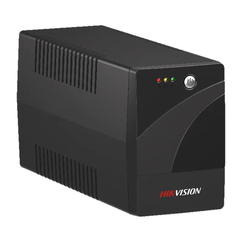 HIKVISION DS-UPS1000-R/EU - SAI monofásico line-interactive - Potencia 1000VA / 600W - Entrada 140 - 300Vac / Salida 230Vac