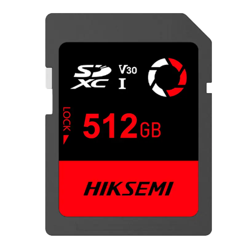 HIKVISION HS-SD-E30STD/512G/CAPTURE/W - Tarjeta SD Hikvision - Capacidad 512 GB - Clase 10 - Velocidad R/W