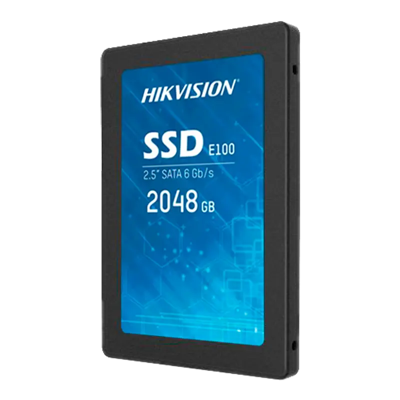 HIKVISION HS-SSD-E100-2048G - Disco duro Hikvision SSD 2.5" - Capacidad 2 TB - Interfaz SATA III