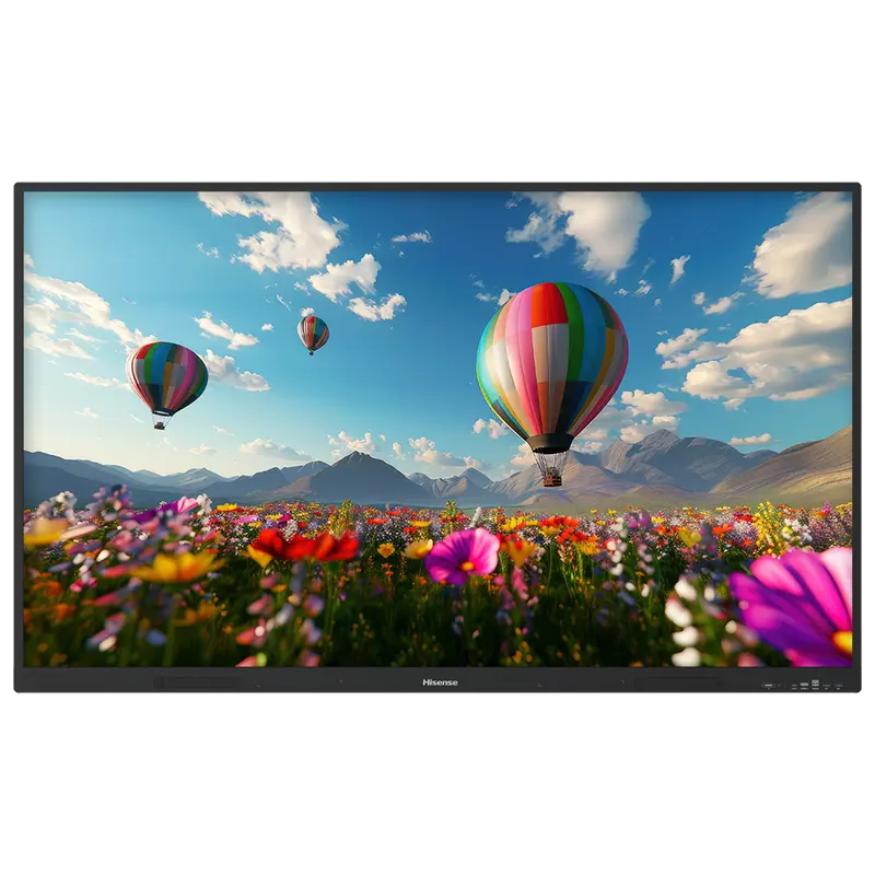 HISENSE HIS-65WE3FE - Monitor interactivo 65" - Resolución 4K - Android 14 y Google EDLA - Procesador Quad-Core - 8 GB RAM y 128 GB ROM