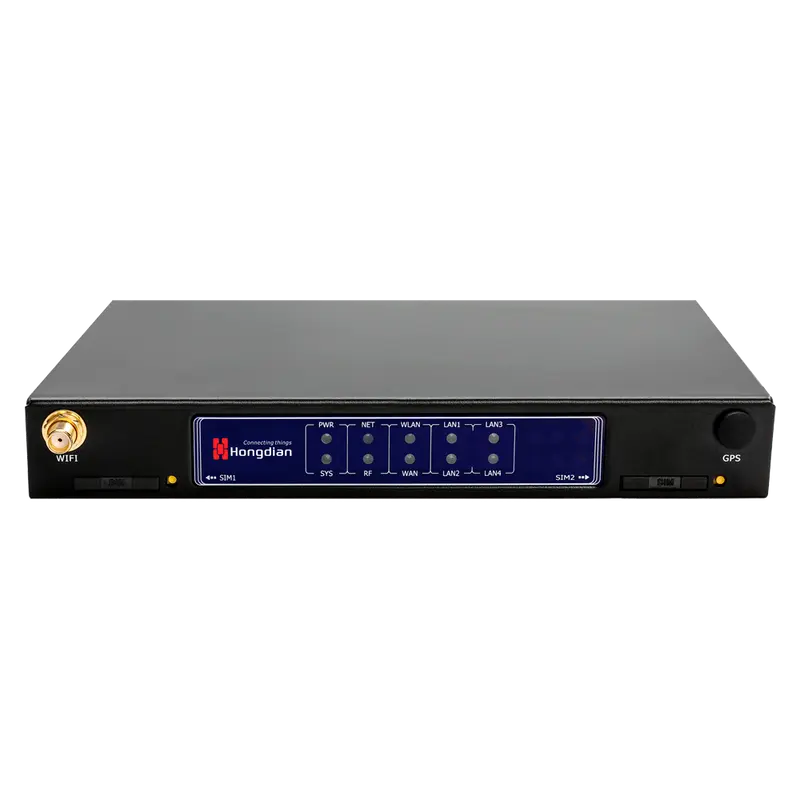HONGDIAN HG-H8922-D4EA-CS-W2 - Hongdian Router Industrial 4G LTE Cat 4 - Conectividad WiFi 802.11b/g/n hasta 300 Mbps.