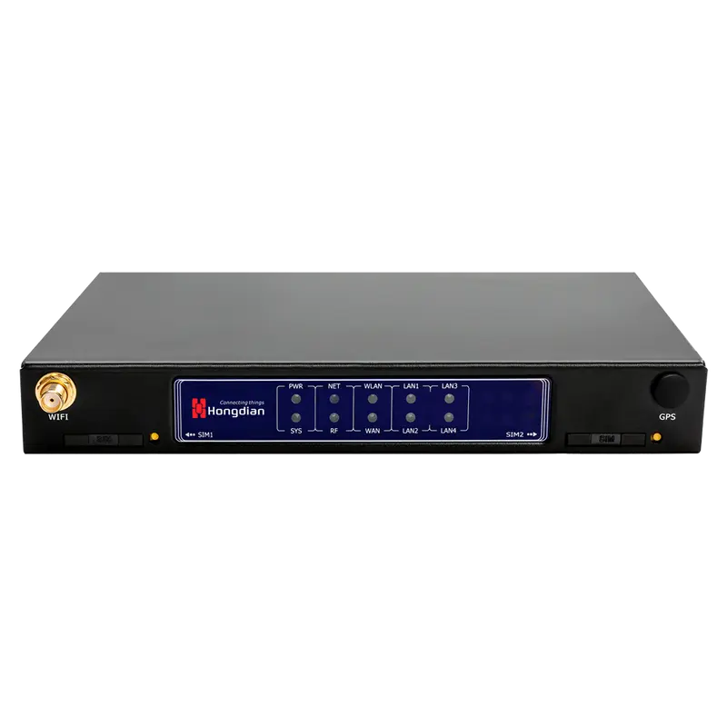 HONGDIAN HG-H8922-L4EA-CS-WG - Hongdian Router Industrial 4G LTE Cat 4 - Conectividad WiFi 802.11n hasta 300 Mbps