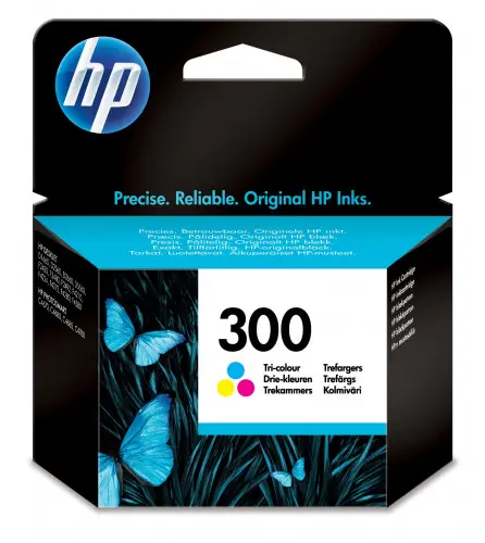 HP 300 CARTUCHO DE TINTA HP300 TRICOLOR (CC643EE)