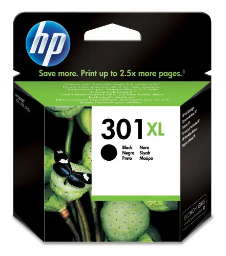 HP CARTUCHO DE TINTA HP DESKJET 1050 2050 3050 NEGRO 301XL 8ML (CH563EE) HP301XL