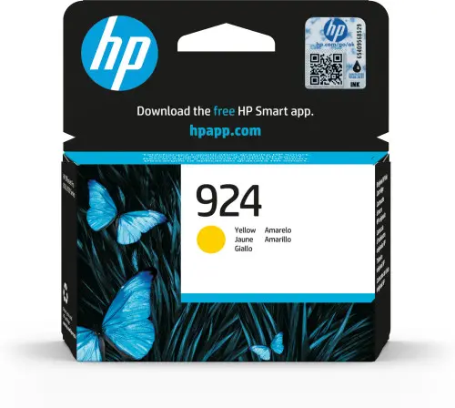 HP Cartucho de Tinta Original 924 amarillo