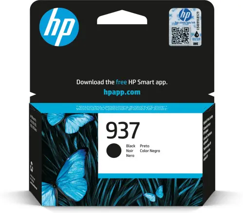 HP Cartucho de Tinta Original 937 negro