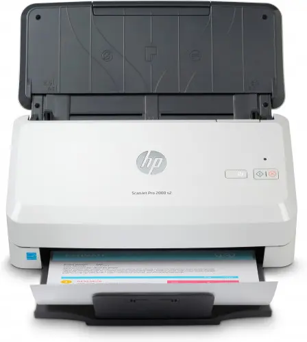 HP Scanjet Pro 2000 s2 Escáner alimentado con hojas 600 x 600 DPI A4 Negro, Blanco