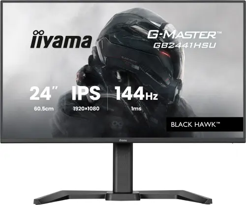 iiyama G-Master GB2441HSU-B1 - Monitor 24 pulgadas IPS Full HD 144 Hz, 1 ms MPRT