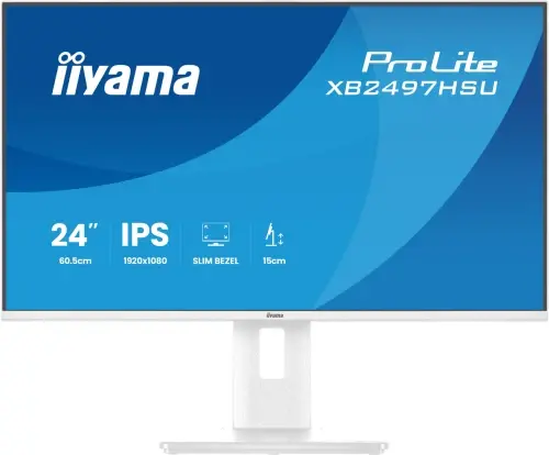Iiyama MONITOR IIYAMA PANTALLA PARA PC 60,5 CM (23,8") 1920 X 1080 PIXELES FULL HD LED PANEL IPS COLOR BLANCO AJUSTABLE HDMI DISPLAYPORT USB