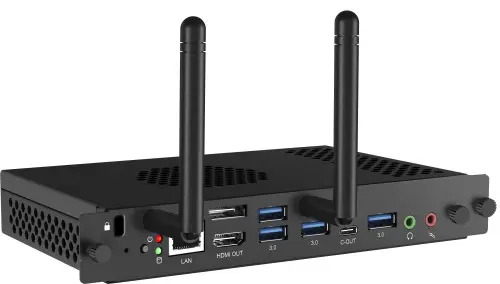 IIYAMA OPS SLOT PC-MODULE UW5K SUPPORTED, LOW NOISE <34DB, CORE I5-12450H / UHD / 8GB DDR4, M2 256GB SSD, WIFI6, 1GB LAN, BT 5.2
