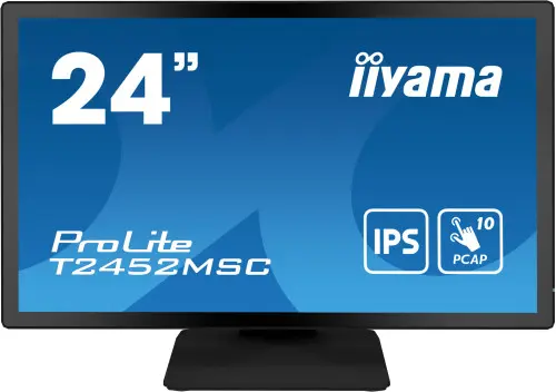 iiyama ProLite T2452MSC-B1 - Monitor táctil IPS 23,8 pulgadas Full HD, 10 puntos