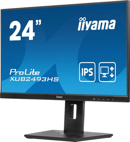 iiyama ProLite XUB2493HS-B6 - Monitor IPS 23,8 pulgadas Full HD 100 Hz, ajustable