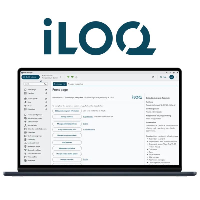 ILOQ-LICENSE-PLUS-100DOOR - Licencia software control de acceso - Módulo adicional - Pago anual - 100 puertas