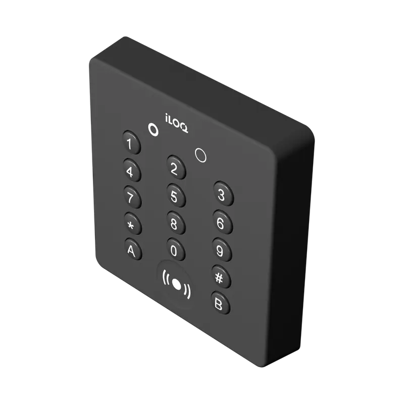 ILOQ-N505i - Lector de acceso - Acceso por tarjeta MF, NFC y PIN - Indicador LED y acústico - RS485