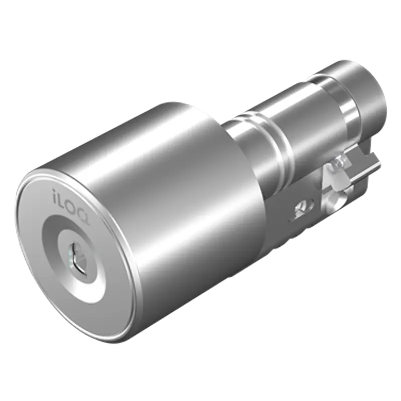 ILOQ-S5-CYLINDER-3010 - Cilindro inteligente S5 - Apertura con llave física - Sin necesidad de batería (alimentado con llave)