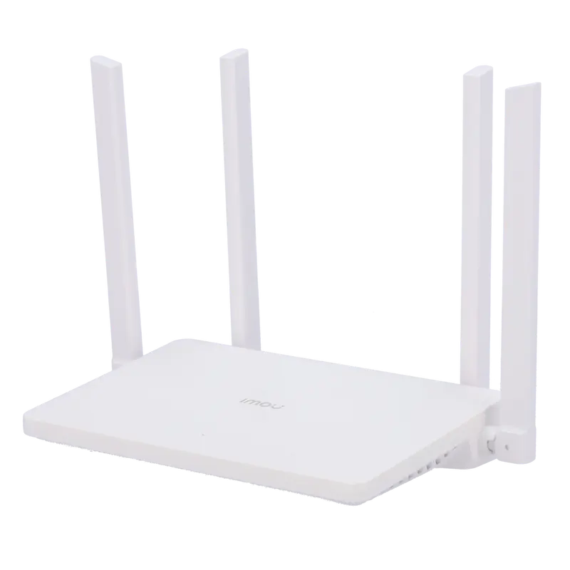 IMOU HR12F-CE-IMOU - Router WIFI AC1200 - Doble banda 2.4GHz / 5 GHz - Juegos de transmisión 4K HD - Red wifi invitados