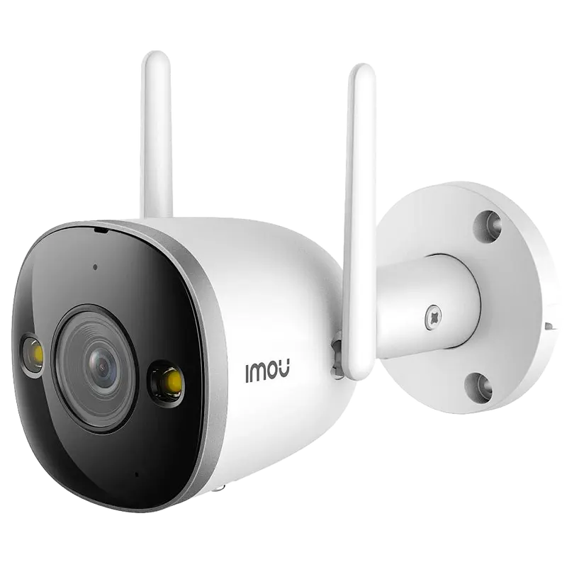 IMOU IPC-F42FEP-0280B-IMOU - Cámara fija Bullet 2 4MP - WiFi 2.4 GHz - 2.8mm / IR 30 + Smart Color