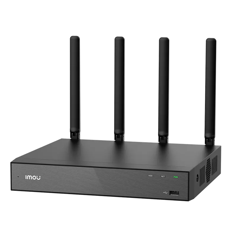 IMOU NVR-N110W-8A0E-P-IMOU - Grabador NVR WiFi para cámaras Imou - 10CH video IP / WiFi 6 Dual - Compresión H.265 / H.264