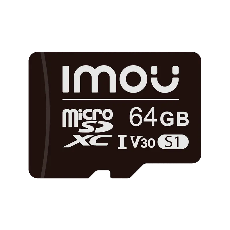 IMOU ST2-64-S1-IMOU - Tarjeta microSD Imou - Capacidad 64 GB - Clase 10 - Velocidad R/W