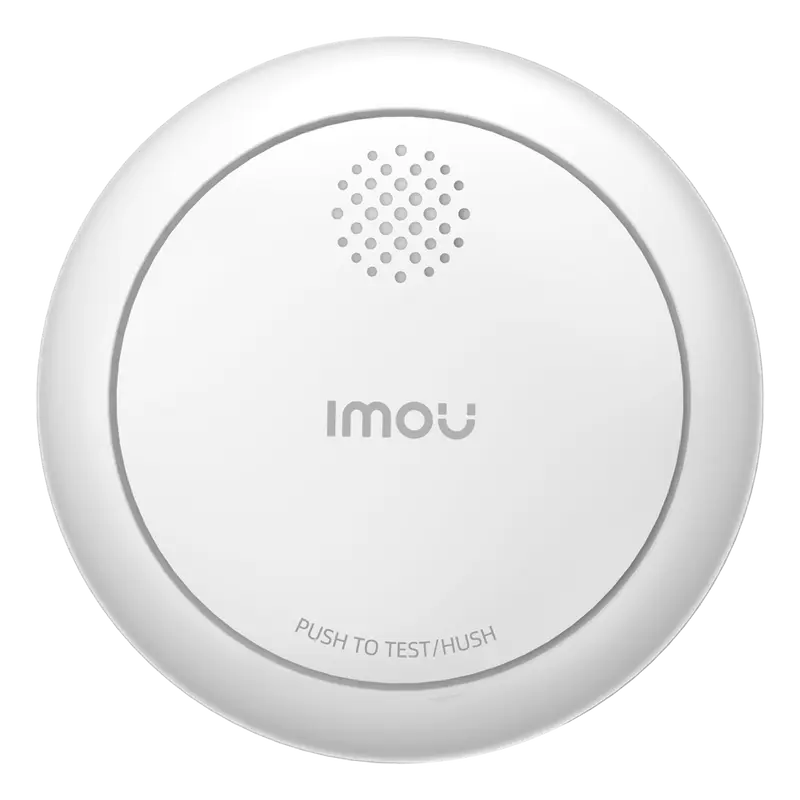 IMOU ZSM1-EU-IMOU - Detector de humo IMOU - Sirena 85 dB incorporada - Protocolo Zigbee / Requiere Hub (incluido)