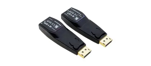 Kramer Electronics 612R/T(SET) Transmisor y receptor de señales AV Negro
