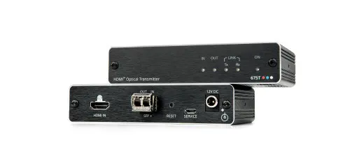 Kramer Electronics 675R/T Transmisor y receptor de señales AV Negro