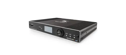 Kramer Electronics KDS-SW2-EN7 Transmisor y receptor de señales AV Negro