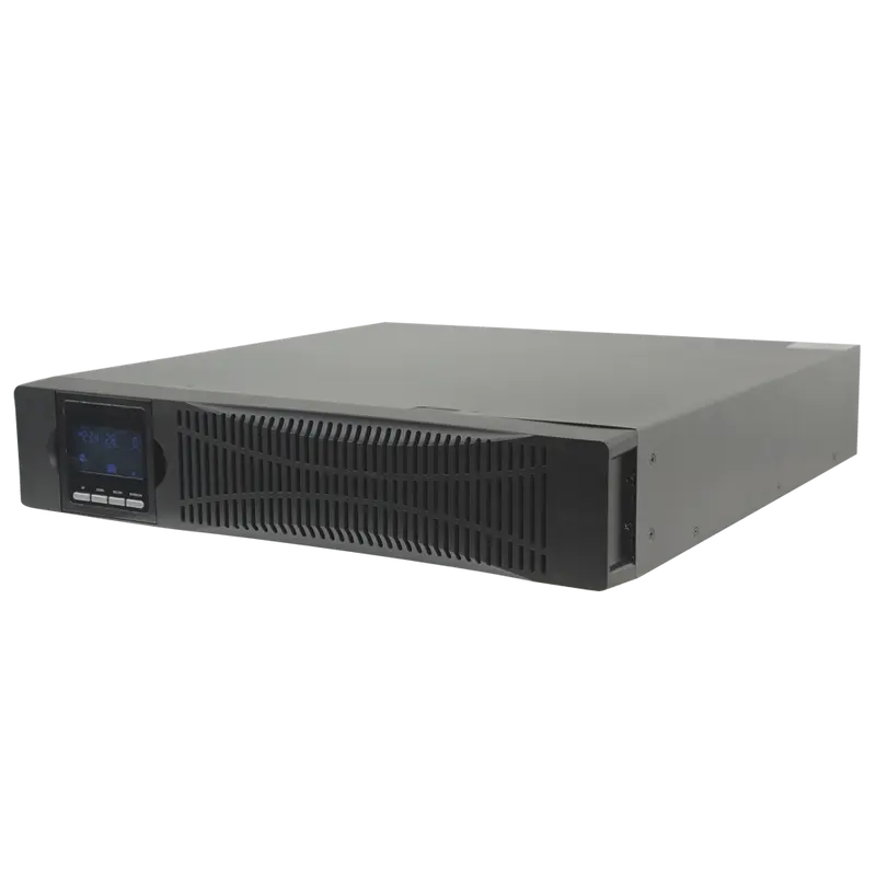 KSTAR UPS1500VA-ON-2-RACK - SAI online para instalar en rack o torre - Potencia 1500VA/1350W - 2 salidas SAI/UPS protegidas