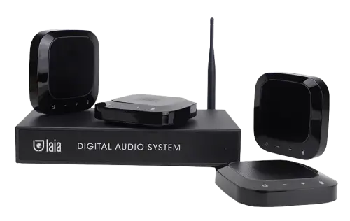LAIA T-POD QUAD 22 TPQ22 Sistema de audio USB con 4 micrófonos WiFi
