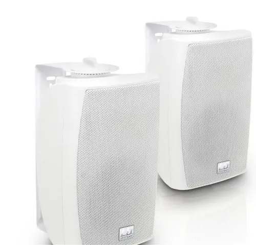 LD SYSTEMS INTEGRATION SERIE CONTRACTOR (LDCWMS42W100V) 4" 2-WAY WALL MOUNT SPEAKER 100 V WHITE (PAIR) WARRANTY 2 YEARS (PU4)