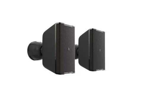 LD SYSTEMS INTEGRATION SERIE DQOR (LDDQOR3TB) 3" TWO-WAY PASSIVE INDOOR/OUTDOOR INSTALLATION LOUDSPEAKER 16 OHM, 70/100 V, BLACK (PAIR)