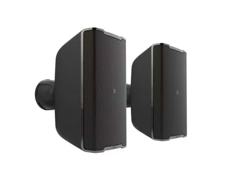 LD SYSTEMS INTEGRATION SERIE DQOR (LDDQOR5TB) 5" TWO-WAY PASSIVE INDOOR/OUTDOOR INSTALLATION LOUDSPEAKER 16 OHM, 70/100 V, BLACK (PAIR)