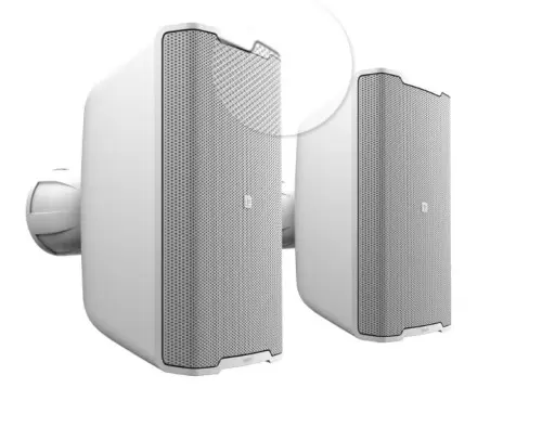 LD SYSTEMS INTEGRATION SERIE DQOR (LDDQOR5TW) 5" TWO-WAY PASSIVE INDOOR/OUTDOOR INSTALLATION LOUDSPEAKER 16 OHM, 70/100 V, WHITE (PAIR)