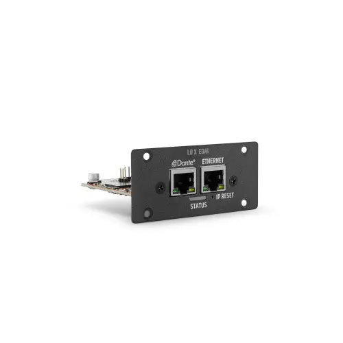LD SYSTEMS INTEGRATION SERIE IPA (LDXEDAI) ETHERNET & DANTE AUDIO INTERFACE EXPANSION CARD FOR IPA SERIES WARRANTY 5 YEARS (PU20)