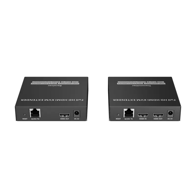 LENKENG HDMI-EXT-1080p60-KVM150 - Extensor KVM de señal HDMI - Alcance 150 m - Resolución FHD - Permite conexiones 1