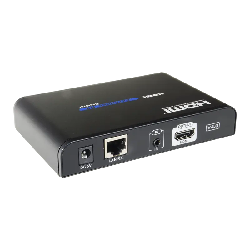 LENKENG HDMI-EXT-PRO-RX-V2 - Receptor compatible HDMI-EXT-PRO-V2 - Extensor de señal HDMI - Alcance 120 m - Resolución FHD - Permite conexiones 1