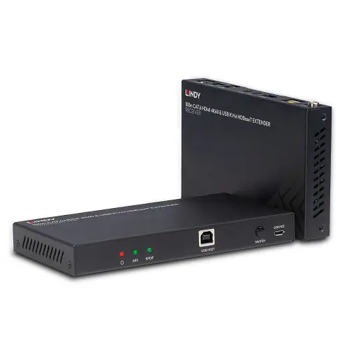 Lindy 38343 extensor KVM Transmisor y receptor