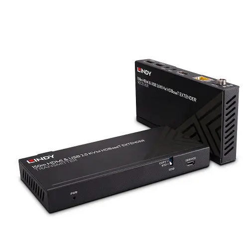Lindy 39384 extensor KVM Transmisor y receptor