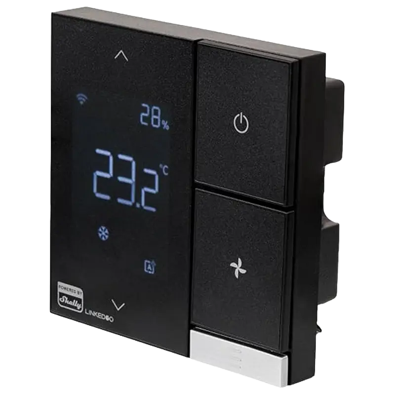LINKEDGO SH-LINKGO-HVAC-THERMOSTAT - LinkedGo Smart HVAC Termostat - Control integral de sistemas fan coil y suelo